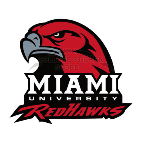Personal Miami Ohio Redhawks Iron-on Transfers (Wall Stickers)NO.5051